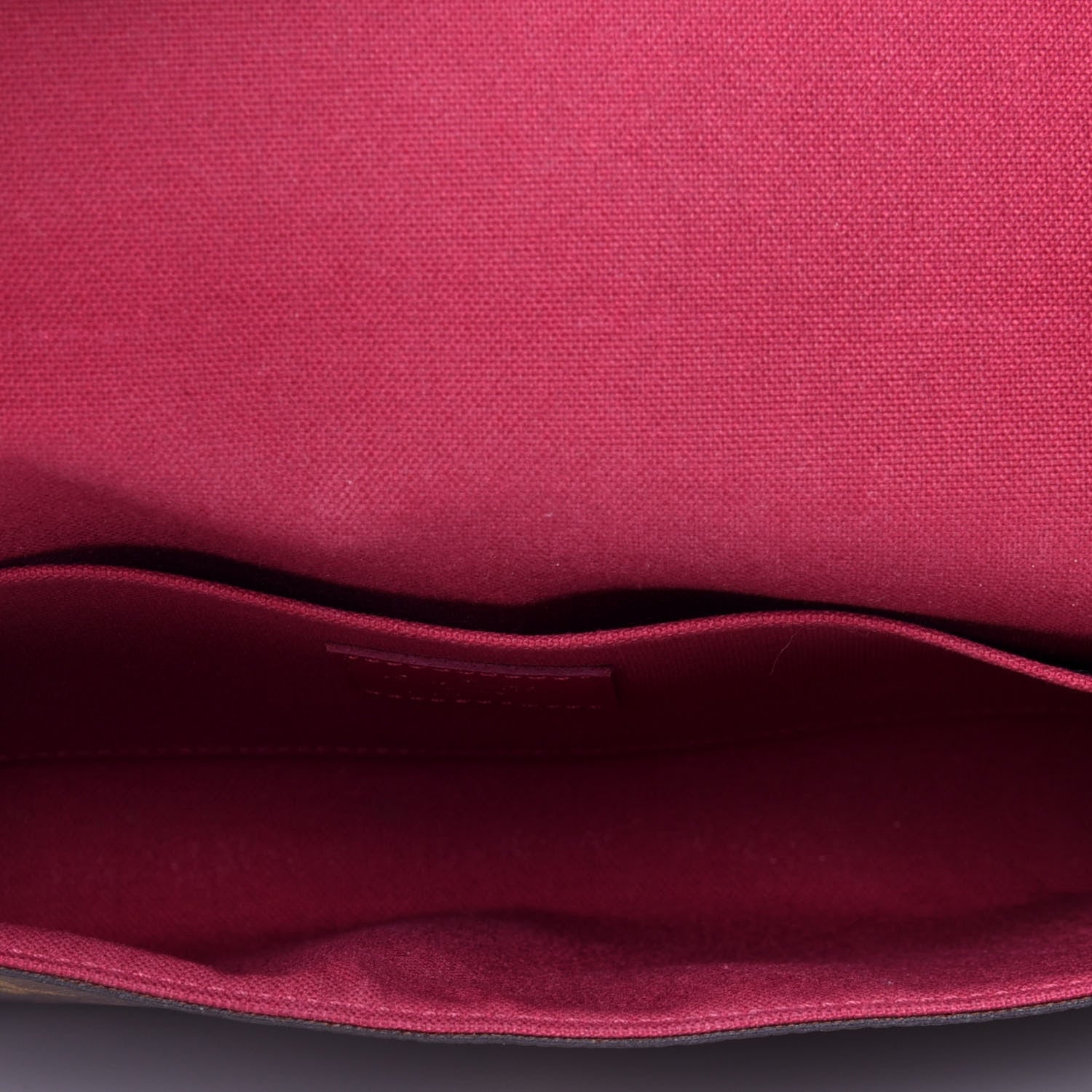 Louis Vuitton Monogram Pochette Felicie Chain Wallet Fuchsia 5 of 12