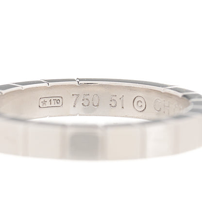 Cartier 18K White Gold Lanieres Ring 51 5.75 4 of 5