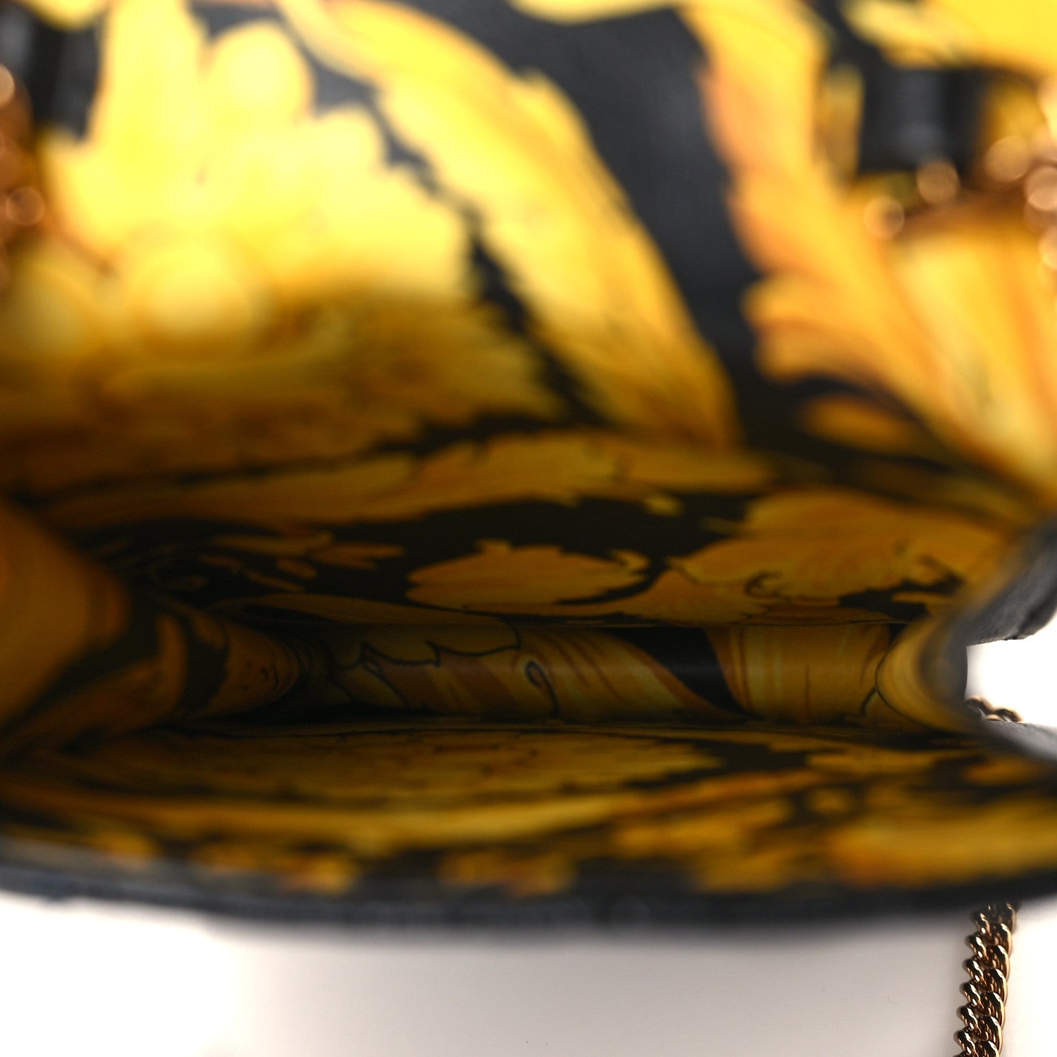 Versace Nappa Quilted Virtus Phone Phone Crossbody Black 5 of 8