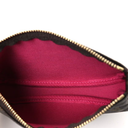 Louis Vuitton Monogram 2020 Christmas Animation Roller Coaster Mini Pochette Accessories Pivoine 5 of 7