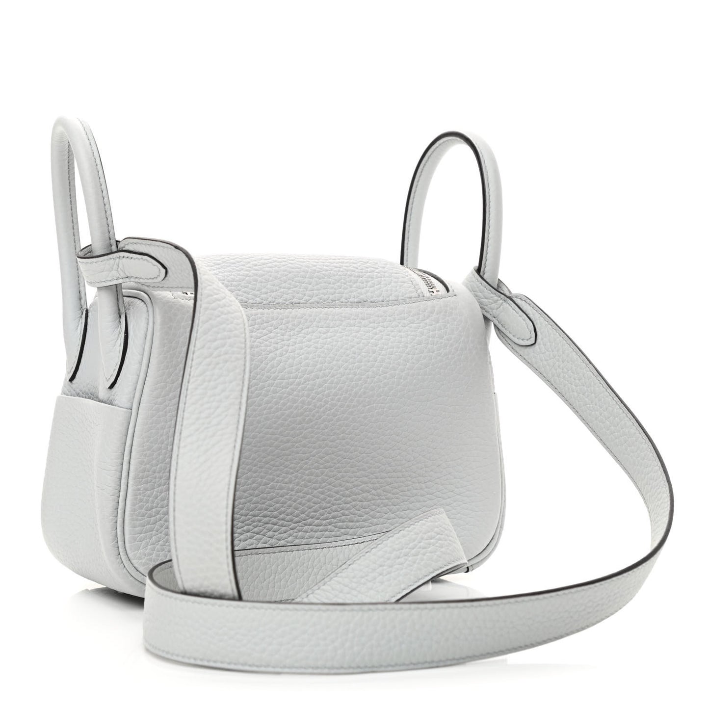 Taurillon Clemence Mini Lindy 20 Bleu Pale