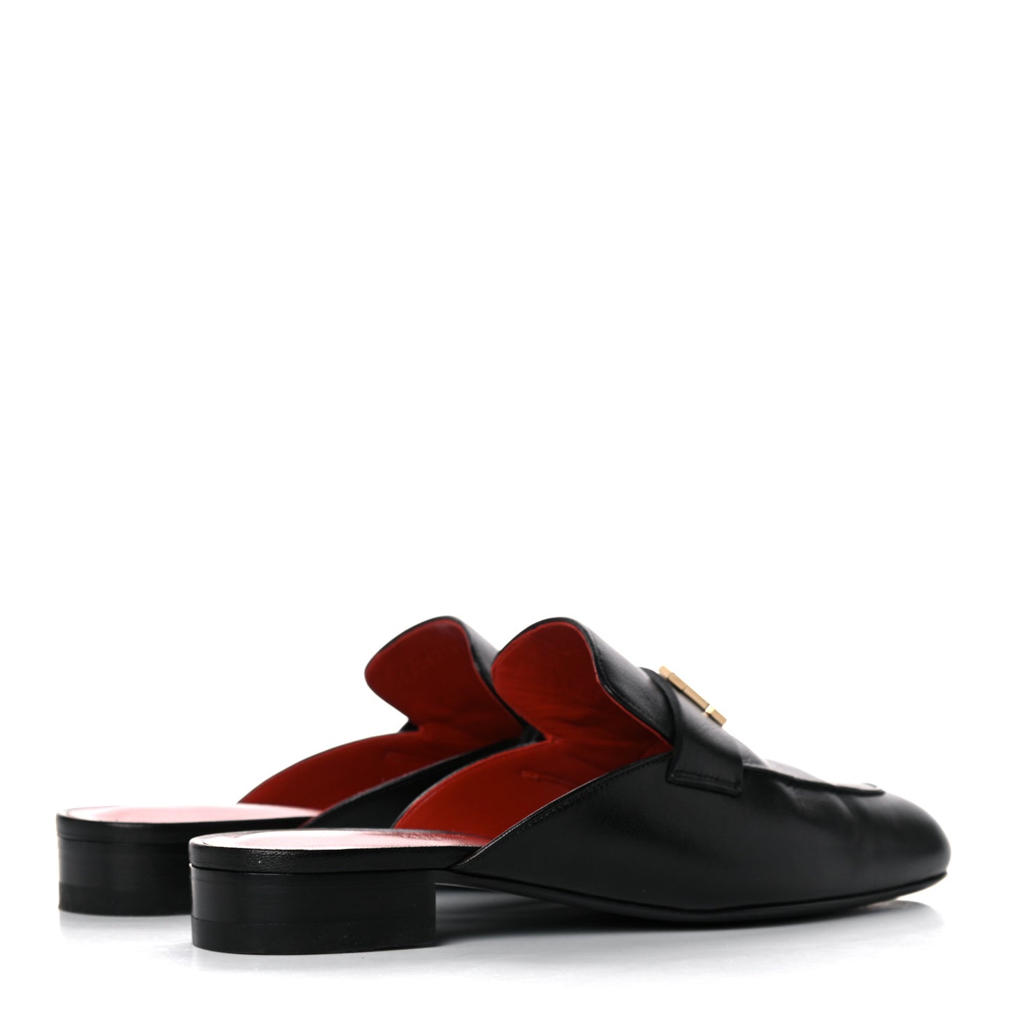 Goatskin Trocadero Mule 37 Black