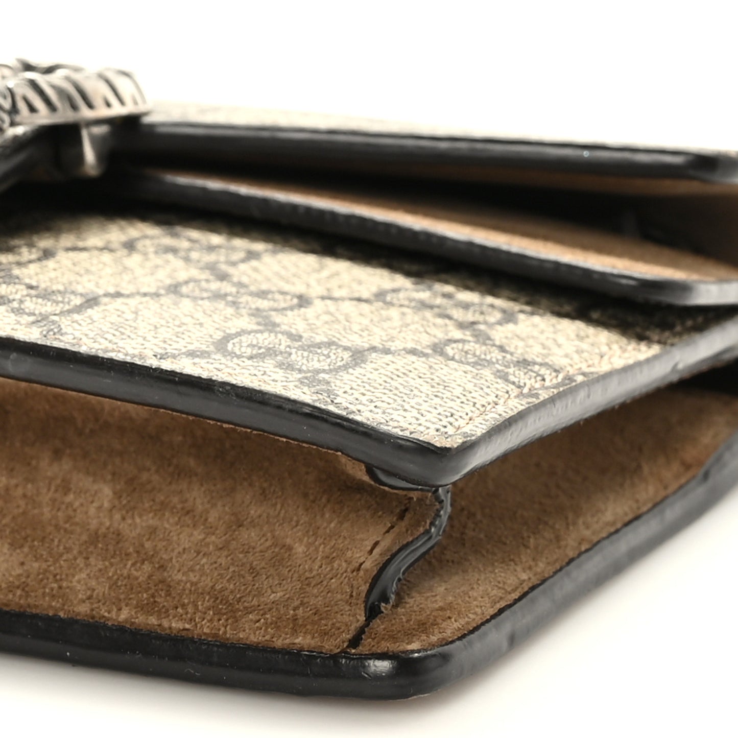 GG Supreme Monogram Super Mini Dionysus Shoulder Bag Taupe