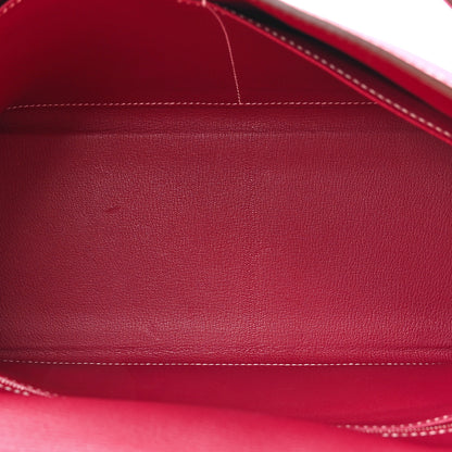 Hermes Epsom Candy Kelly Retourne 35 Rose Tyrien Tosca 5 of 14