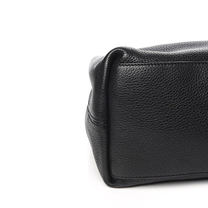 Gucci Pebbled Calfskin Medium Soho Chain Shoulder Bag Black 7 of 9