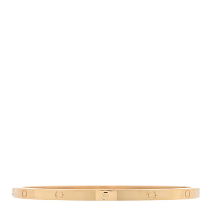 Cartier 18K Yellow Gold Small LOVE Bracelet 18 2 of 7