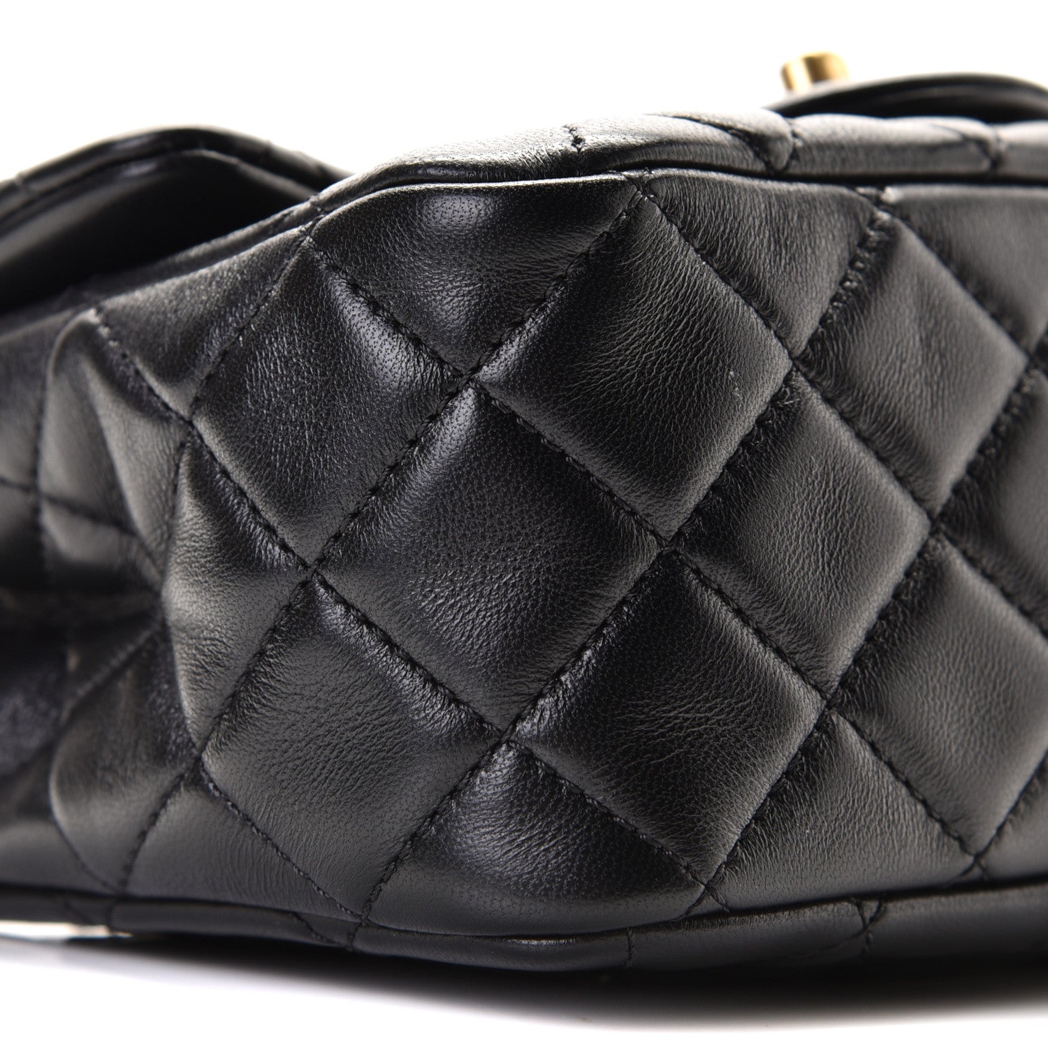 Chanel Lambskin Quilted Mini Pearl Crush Flap Black 6 of 8