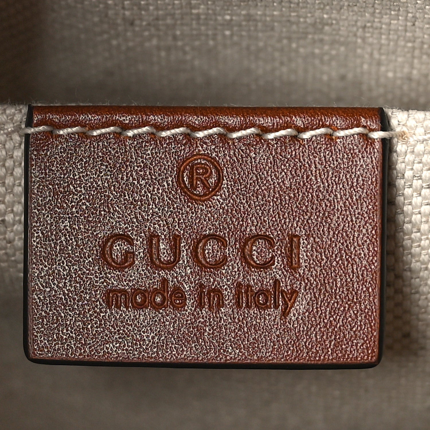 Gucci Charisma Calfskin Gucci Embossed Small Diana Tote Bag Peanut Brown 6 of 10