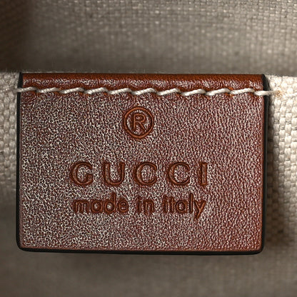 Gucci Charisma Calfskin Gucci Embossed Small Diana Tote Bag Peanut Brown 6 of 10