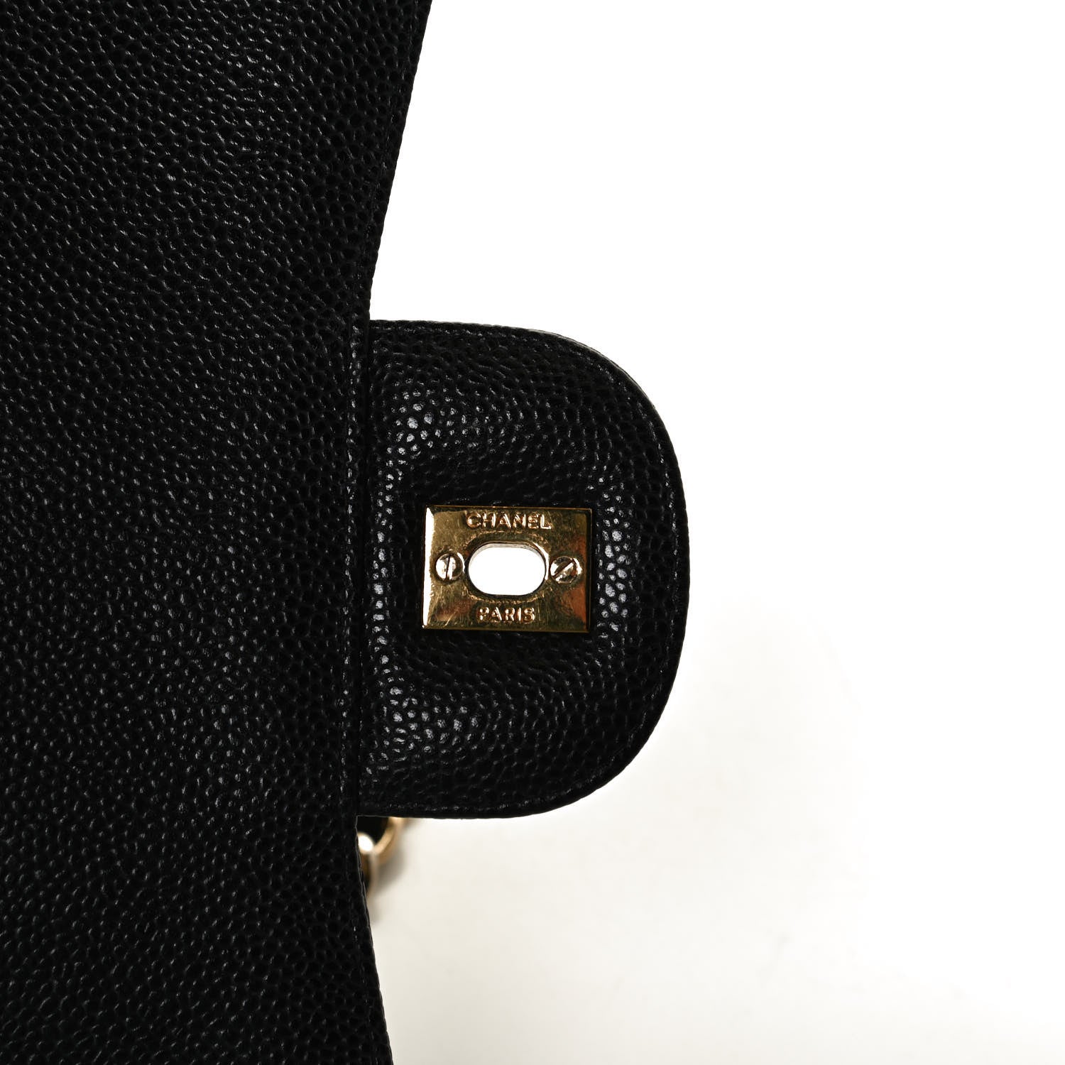 Chanel Caviar Quilted Jumbo Double Flap Black 8 of 13
