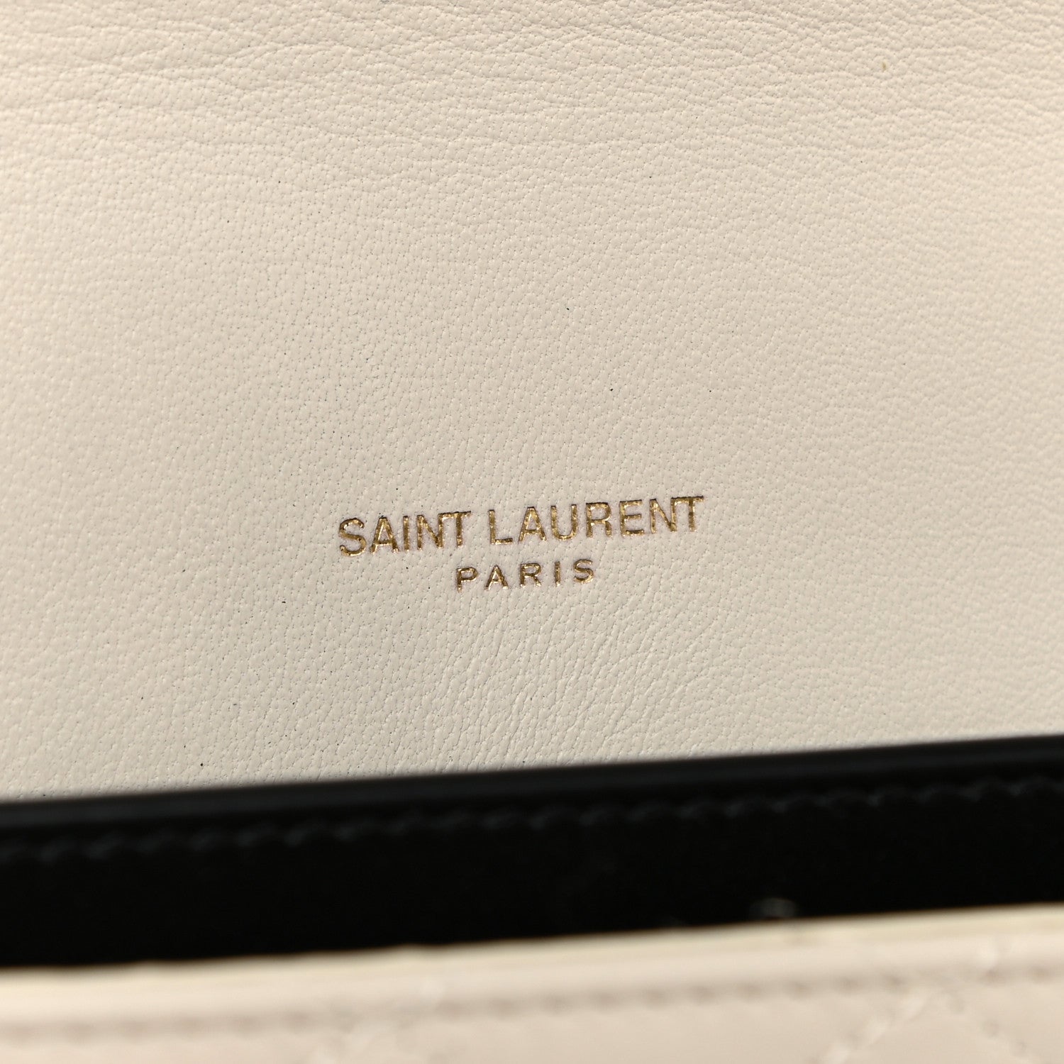 Saint Laurent Lambskin Quilted Mini Gaby Satchel Blanc Vintage 7 of 21