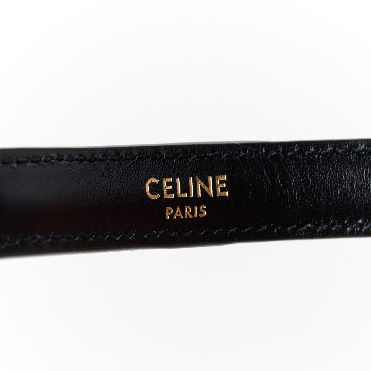 Satinated Calfskin Mini 16 Top Handle Bag Black