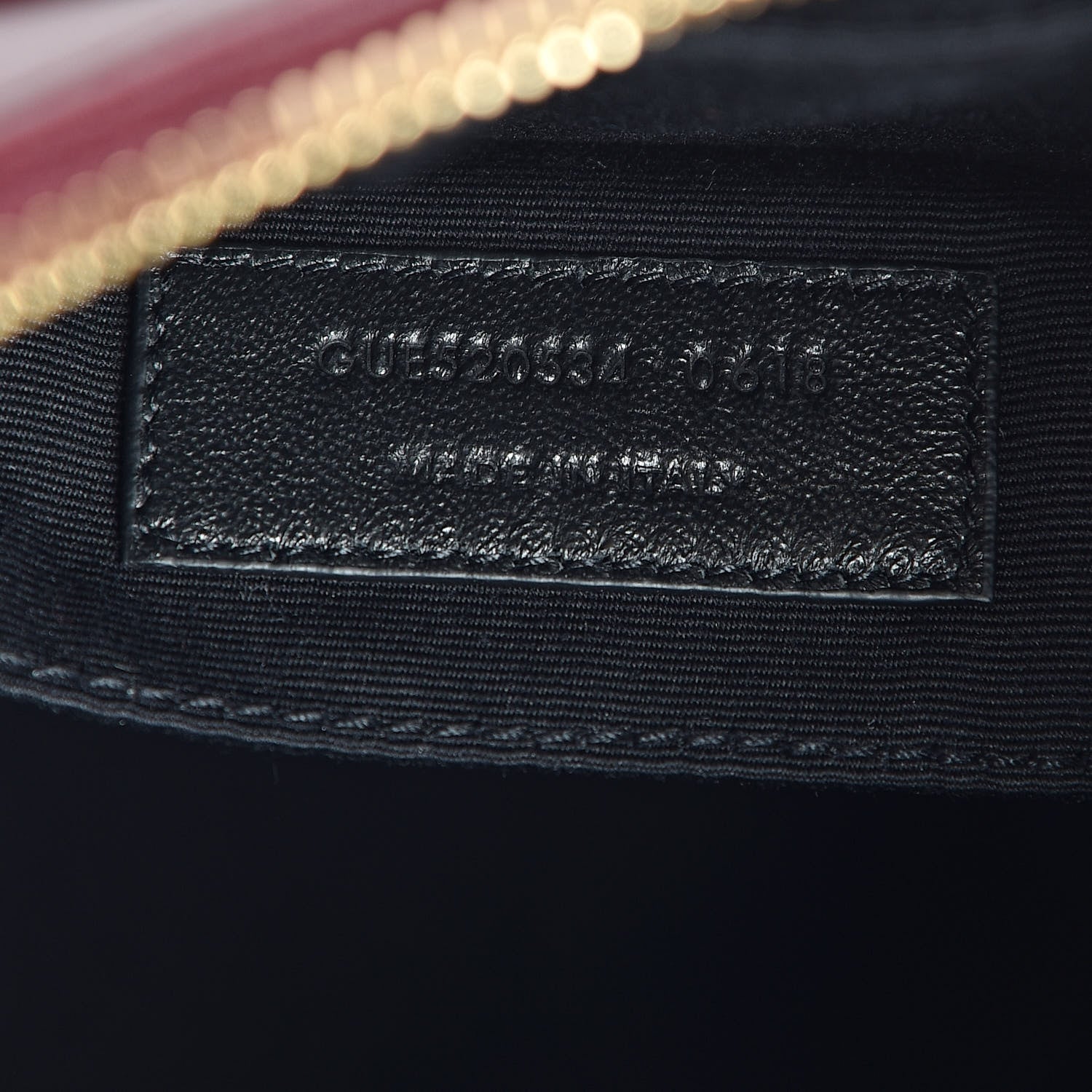 Saint Laurent Calfskin Matelasse Monogram Lou Camera Bag Dark Legion Red 7 of 10