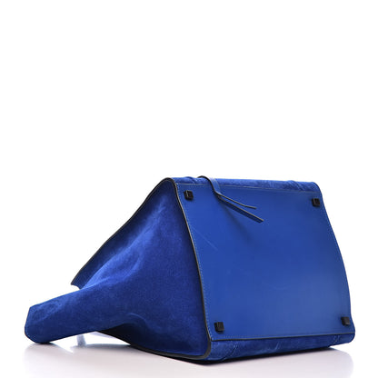 Celine Suede Medium Phantom Luggage Royal Blue 4 of 12