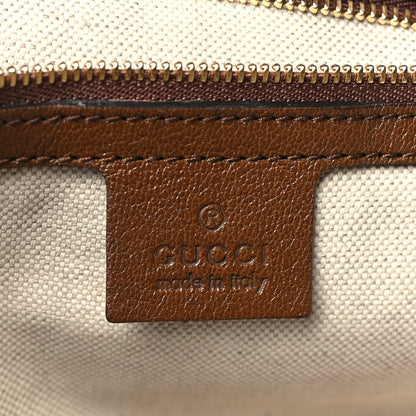 Gucci Monogram Horsebit 1955 Tote Bag Beige Brown Sugar 6 of 9