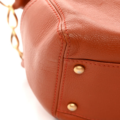 Chanel Calfskin Timeless CC Shoulder Bag Orange 17 of 17