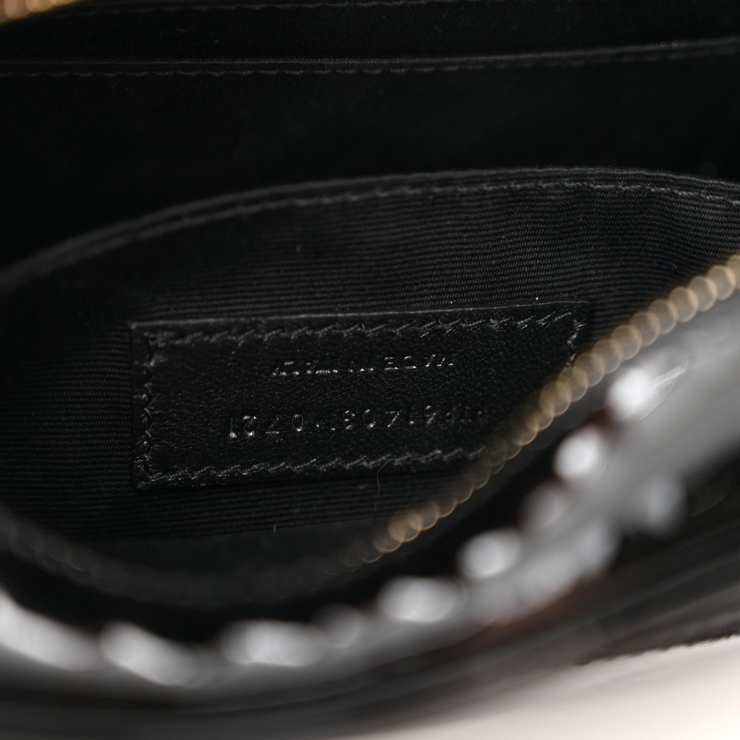 Saint Laurent Patent Matelasse Monogram Lou Belt Bag Black 7 of 12