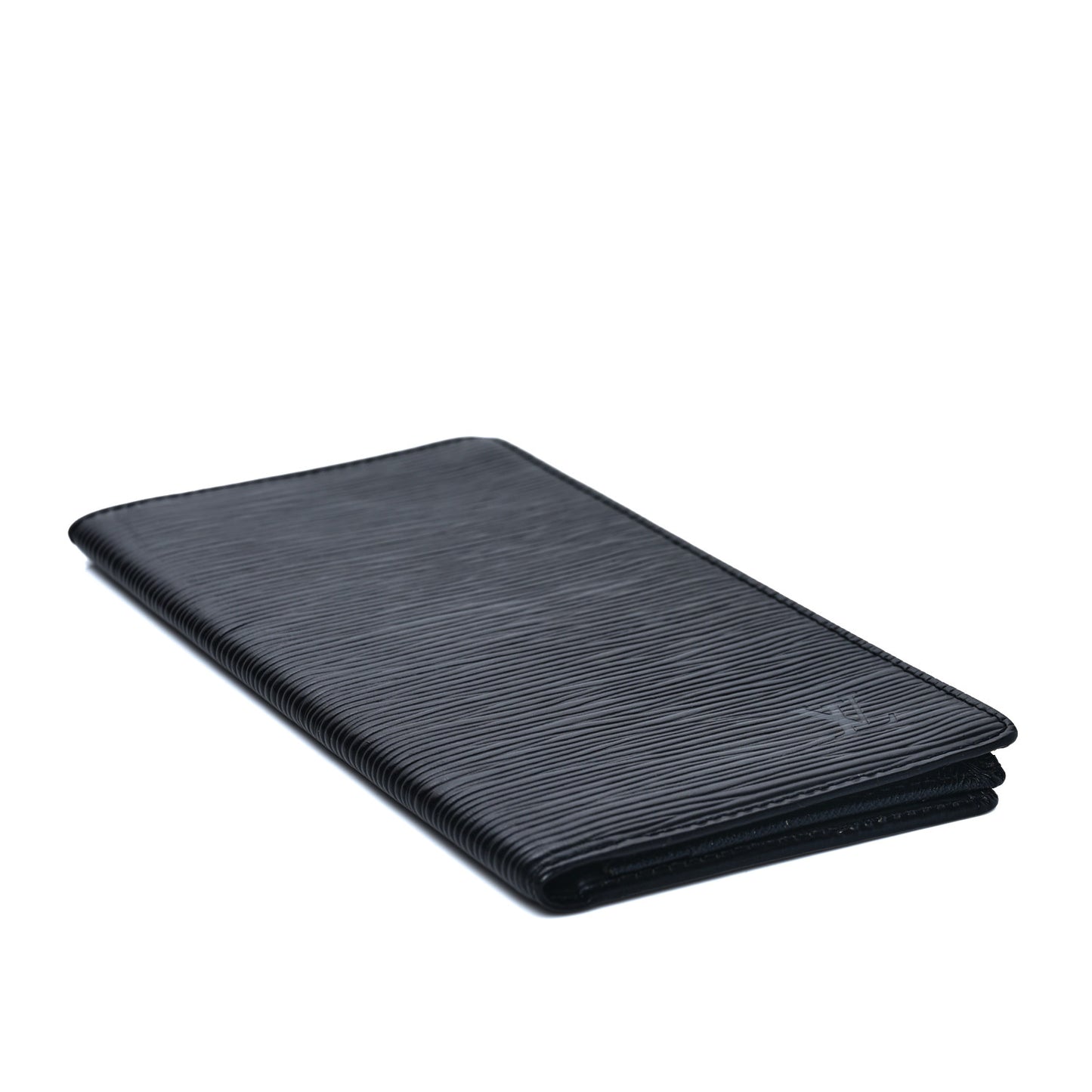 Epi Checkbook Organizer Wallet Black