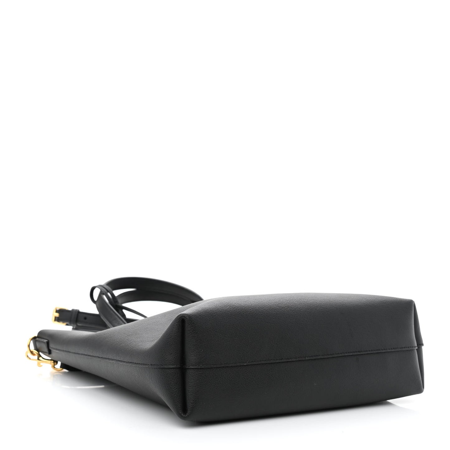 Calfskin Toy Shopping Tote Black
