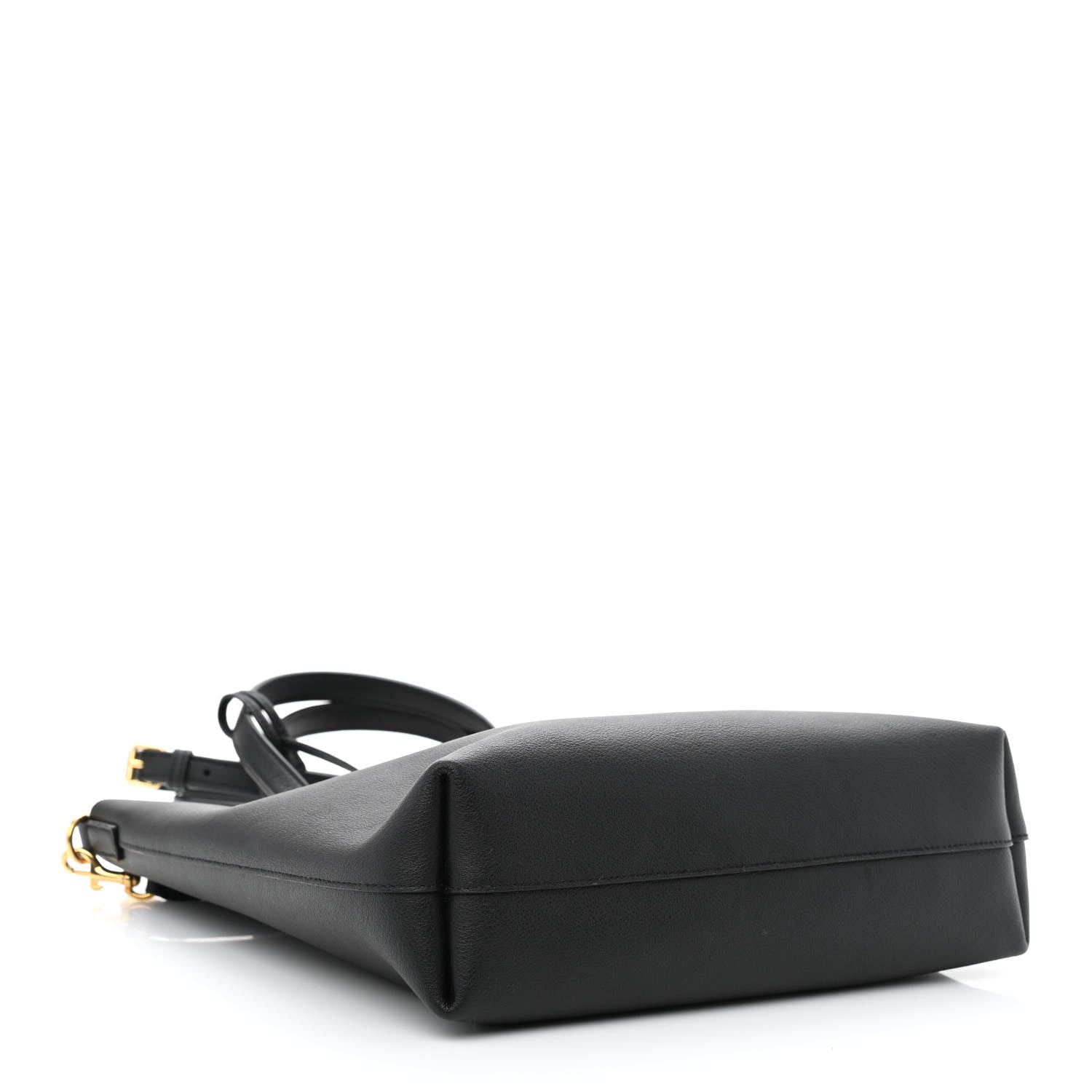 Saint Laurent Calfskin Toy Shopping Tote Black 5 of 11