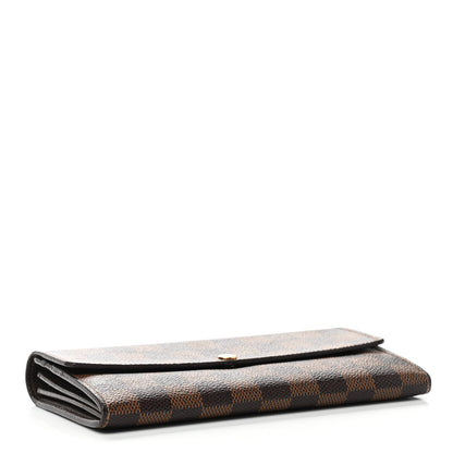 Louis Vuitton Damier Ebene Sarah Wallet 4 of 9