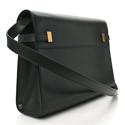 Saint Laurent Smooth Calfskin Manhattan Shoulder Bag Dark Green 3 of 12