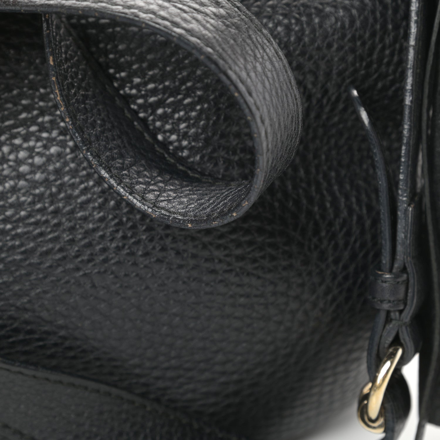 Gucci Pebbled Calfskin Small Soho Hobo Black 13 of 15