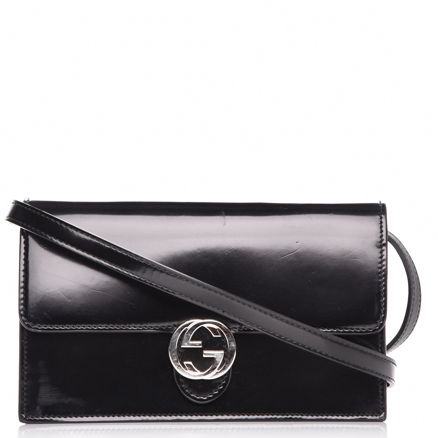 Gucci Shade Lux Calfskin Icon Wallet Black 1 of 11
