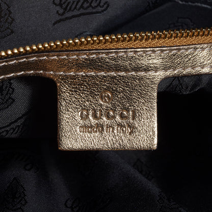Gucci Crystal Monogram Large Indy Top Handle Bag 6 of 10