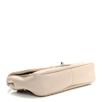 Chanel Lambskin Quilted Medium CC Crossing Flap Beige 4 of 11