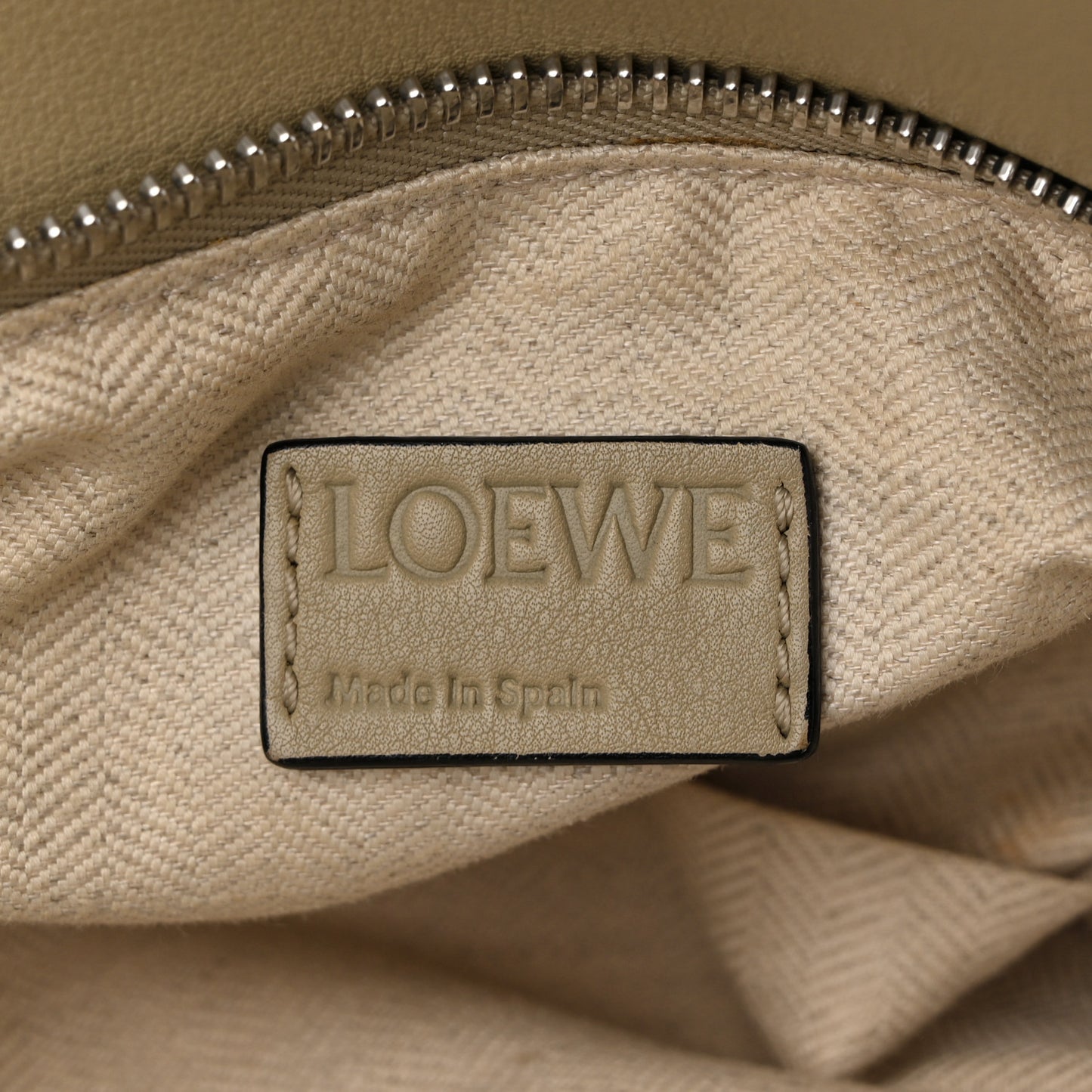 Calfskin Large Puzzle Bag Piedra