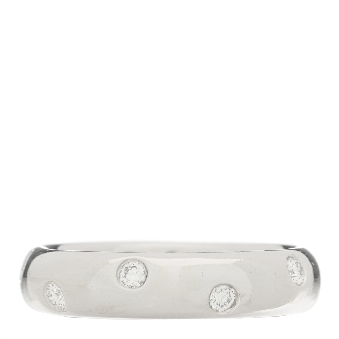 Platinum Diamond 4mm Etoile Band Ring 49 5