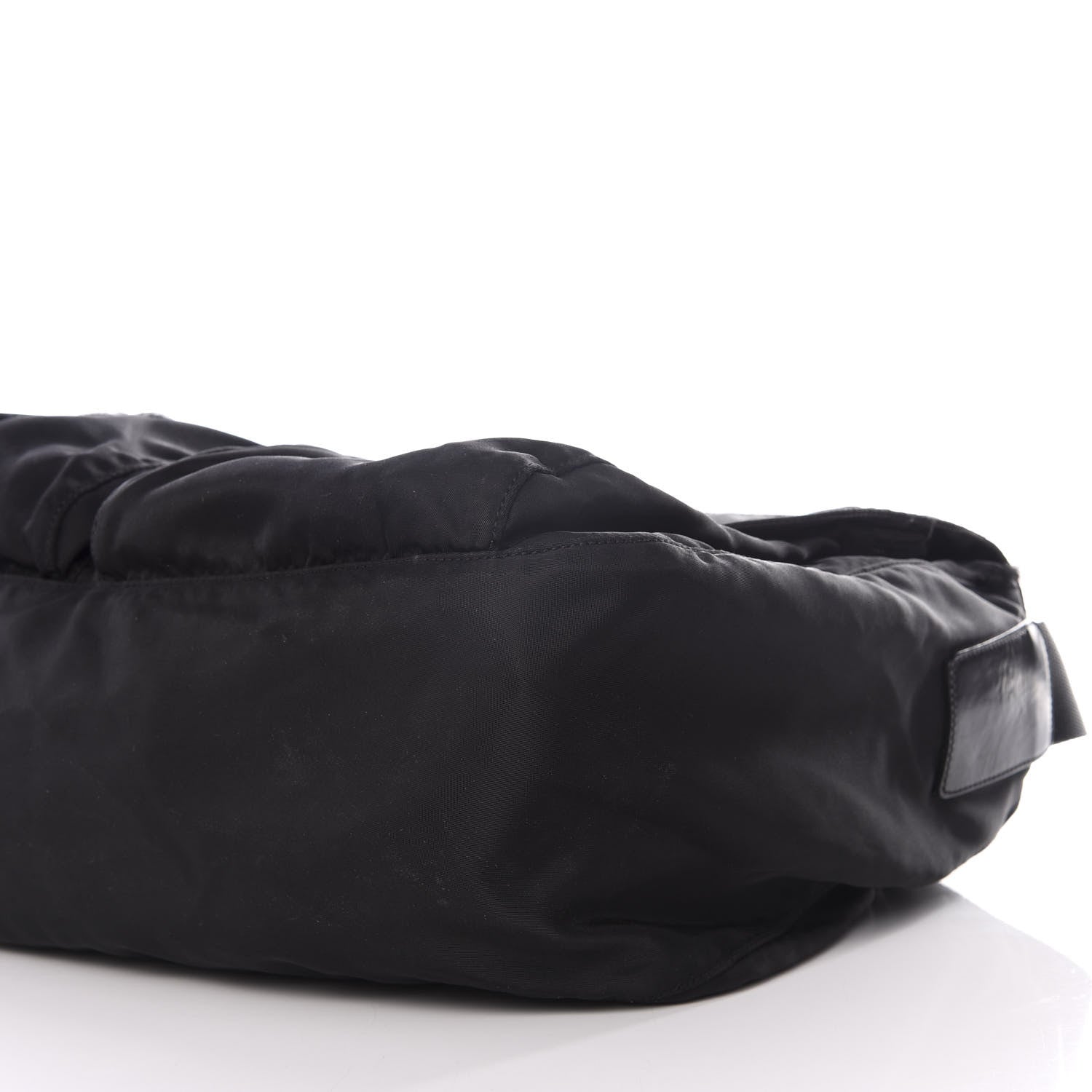 Prada Nylon Vela Messenger Bag Black 7 of 9