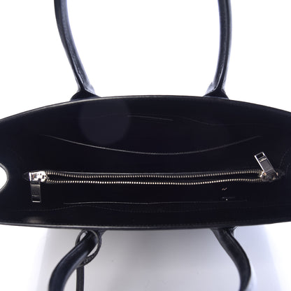 Saint Laurent Grain de Poudre Medium Museum Tote Black 7 of 11