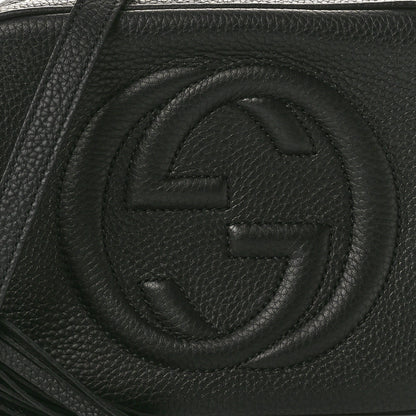 Gucci Pebbled Calfskin Small Soho Disco Bag Black 7 of 9