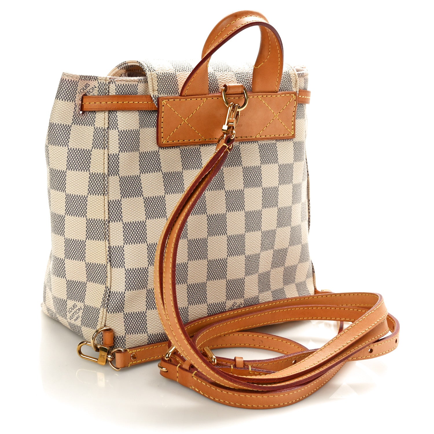 Louis Vuitton Damier Azur Sperone BB Backpack 3 of 13