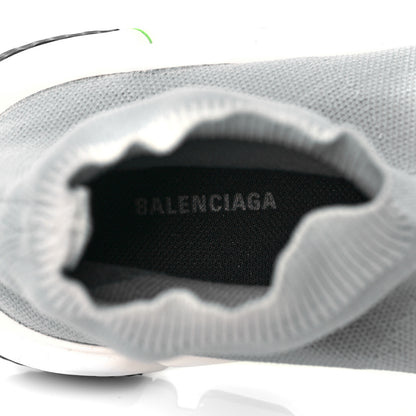 Balenciaga Neoprene Knit Womens Speed Sneakers 38 Gris Roche 7 of 9