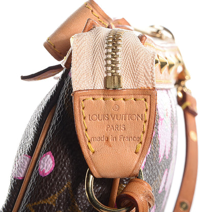 Louis Vuitton Monogram Cherry Blossom Pochette Accessories Brown 6 of 7