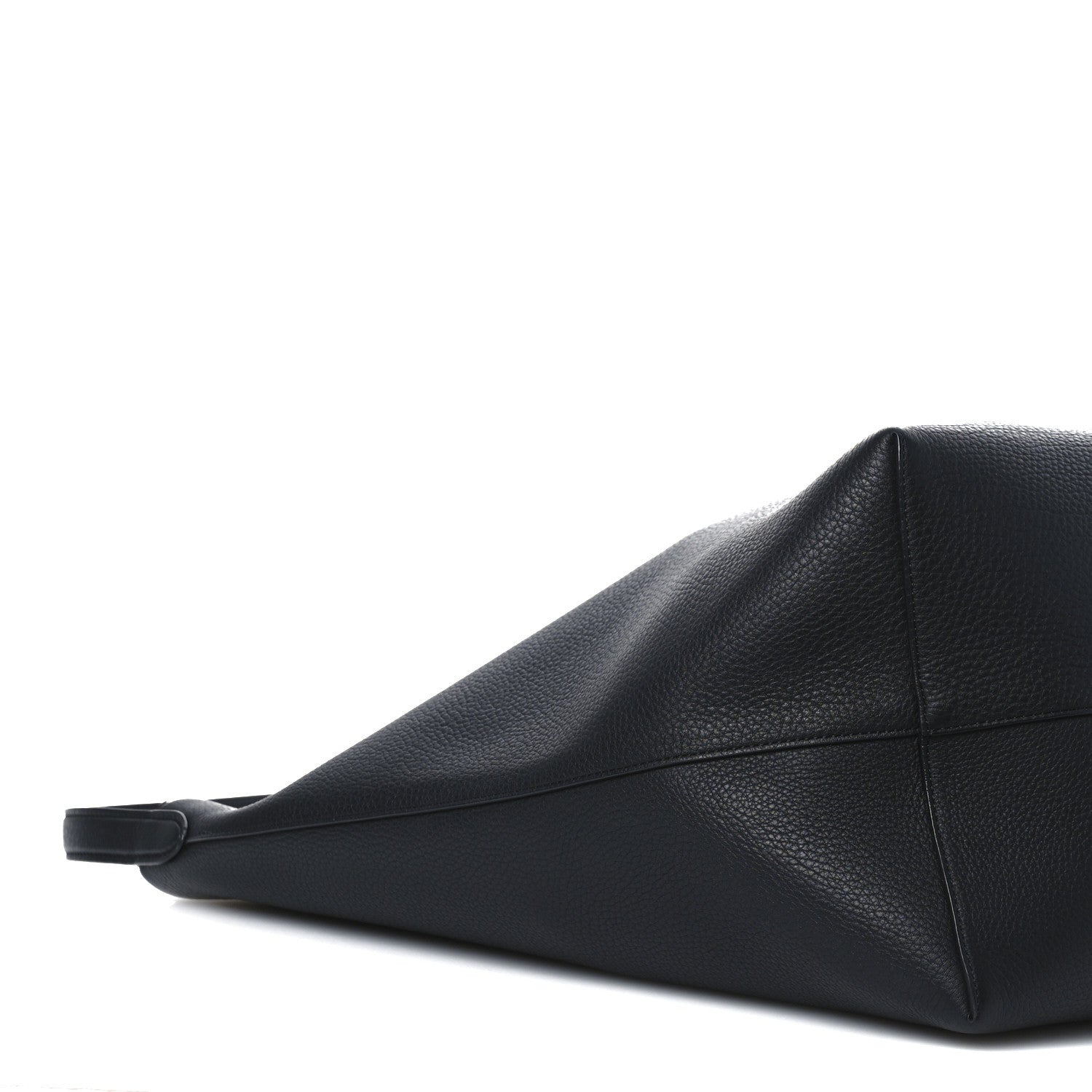The Row Grained Calfskin Large N/S Park Tote Black 9 of 14