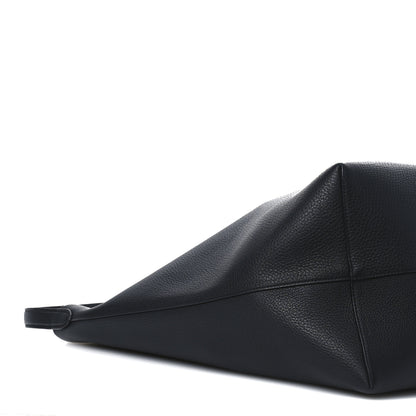 The Row Grained Calfskin Large N/S Park Tote Black 9 of 14