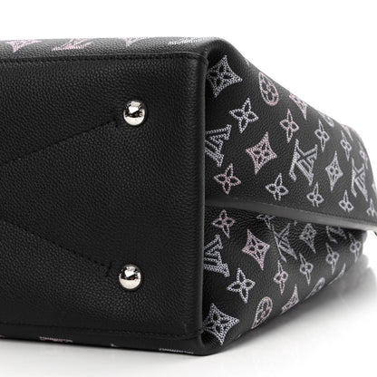 Louis Vuitton Mahina Carmel Hobo PM Black 9 of 9