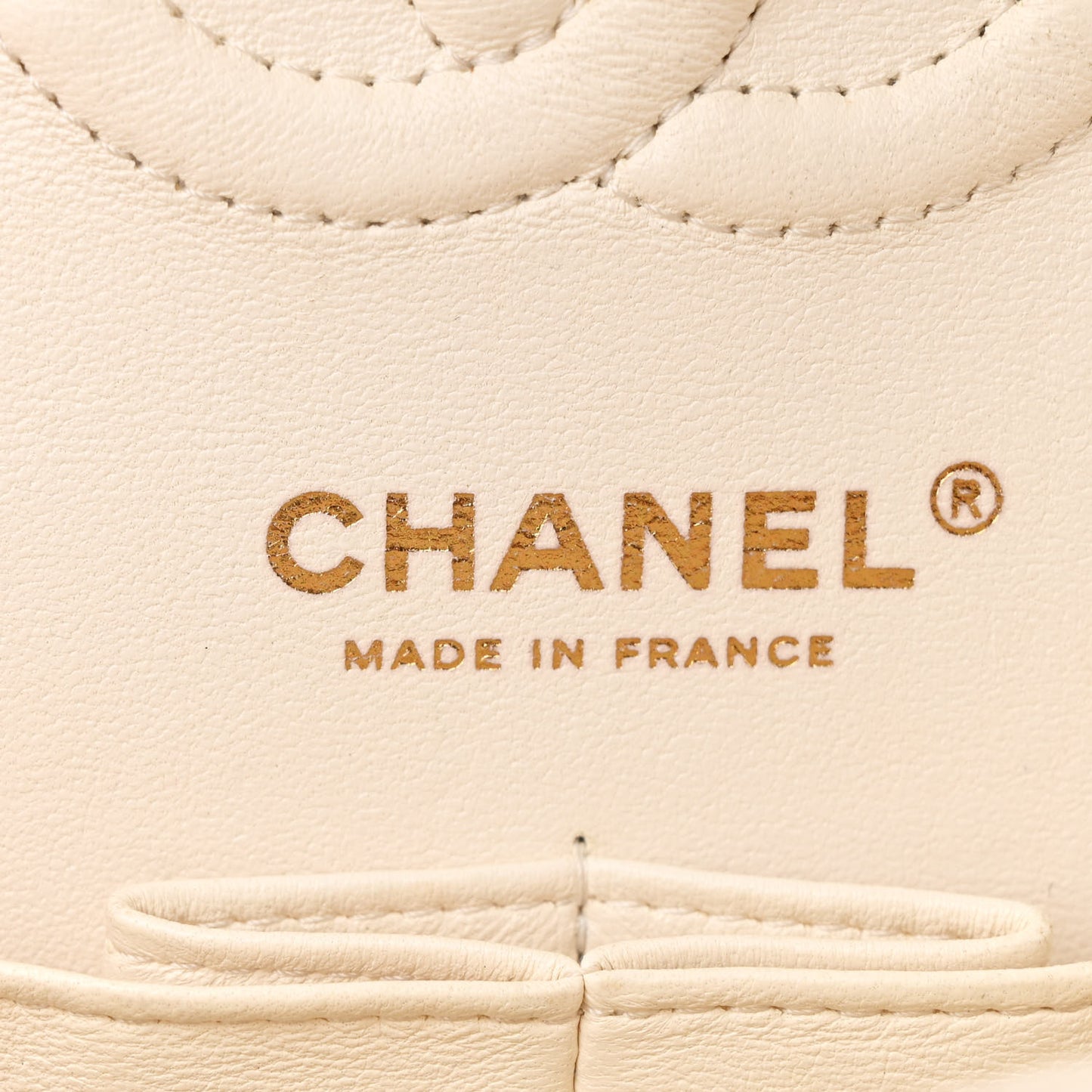 Caviar Quilted Small Double Flap White