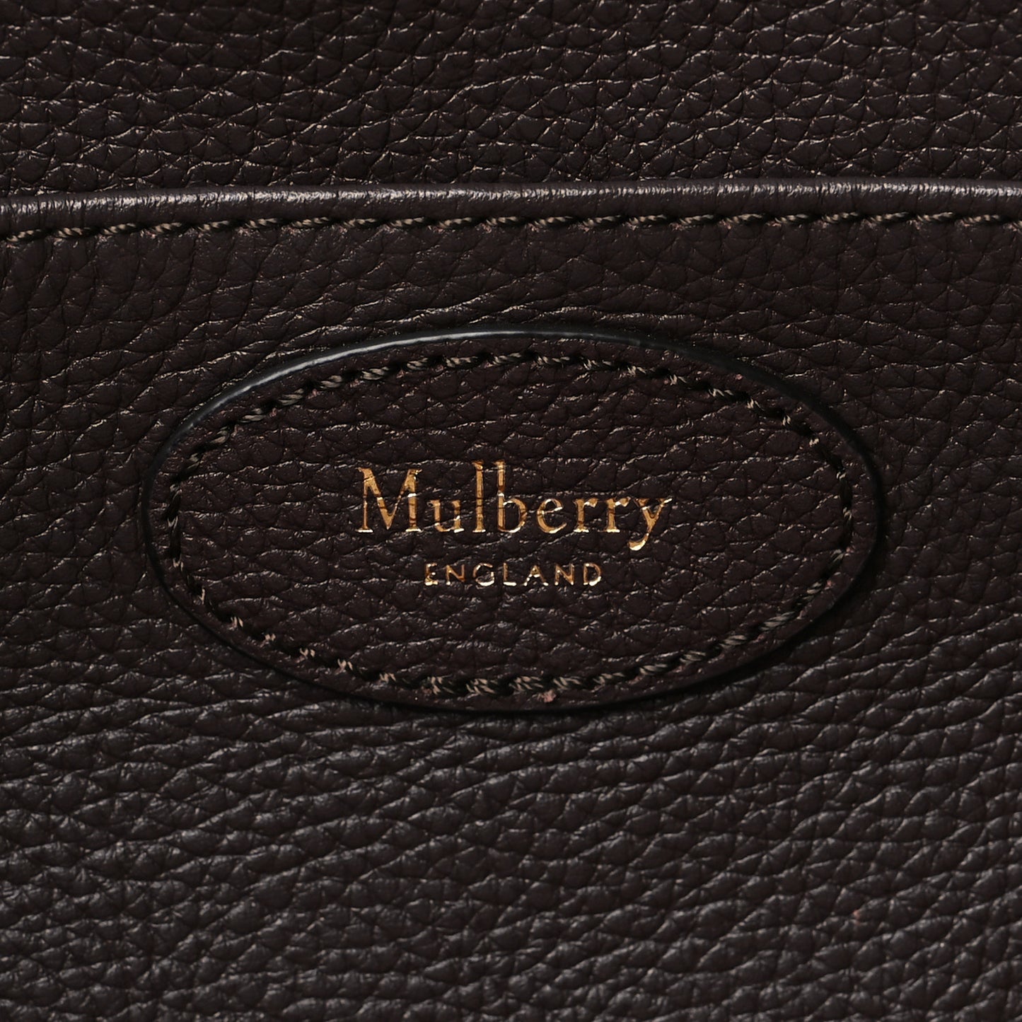 Classic Grain Calfskin Blossom Tote Oxblood