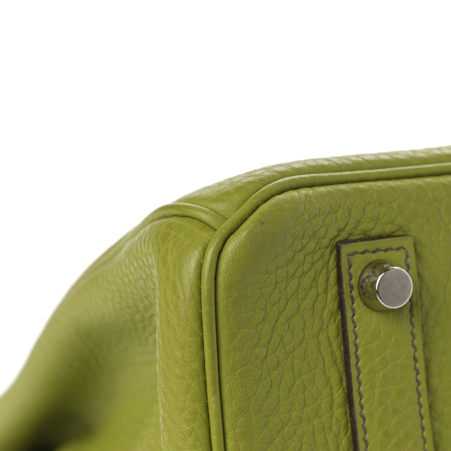 Togo Birkin 35 Vert Anis