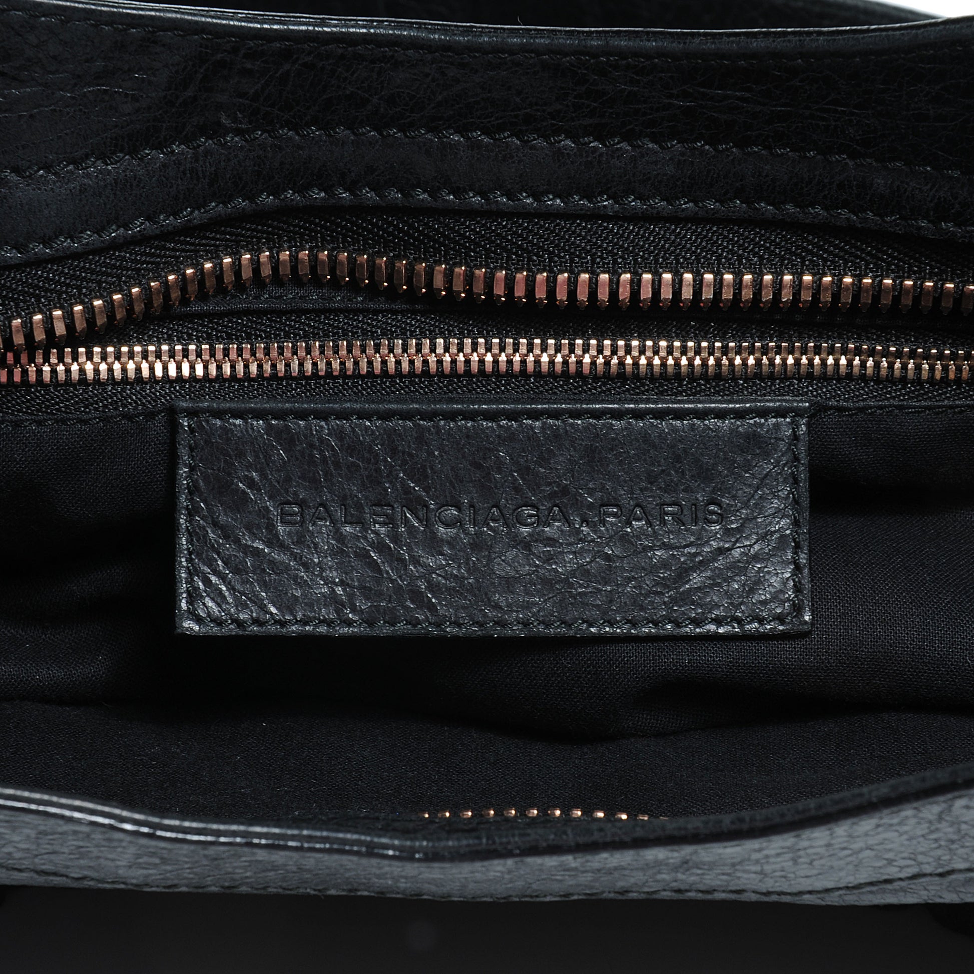 Balenciaga Agneau Giant 21 Rose Gold Hardware City Black 6 of 7