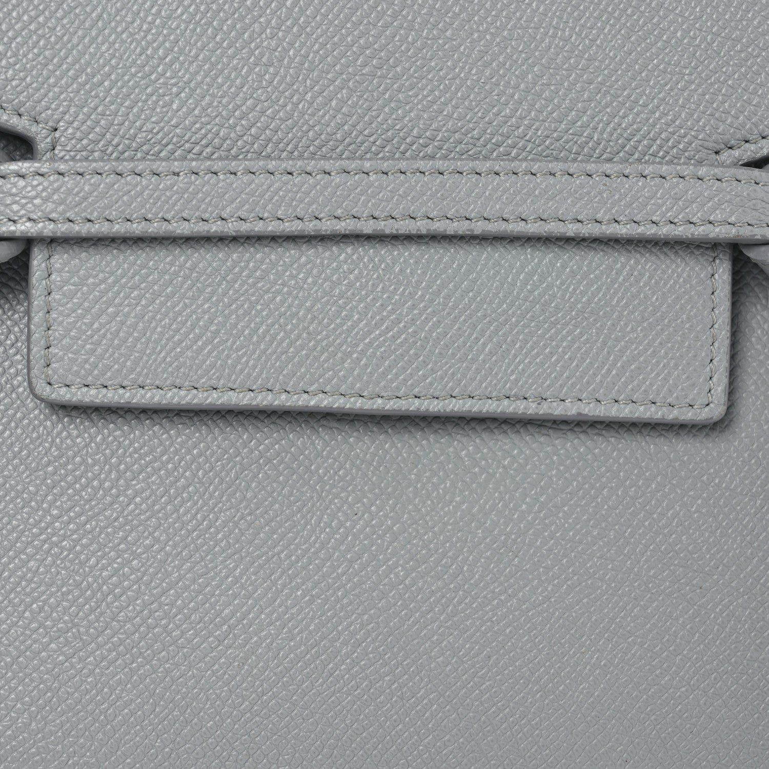 Celine Grained Calfskin Nano Belt Bag Mineral 8 of 13