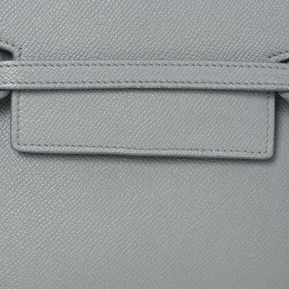 Celine Grained Calfskin Nano Belt Bag Mineral 8 of 13