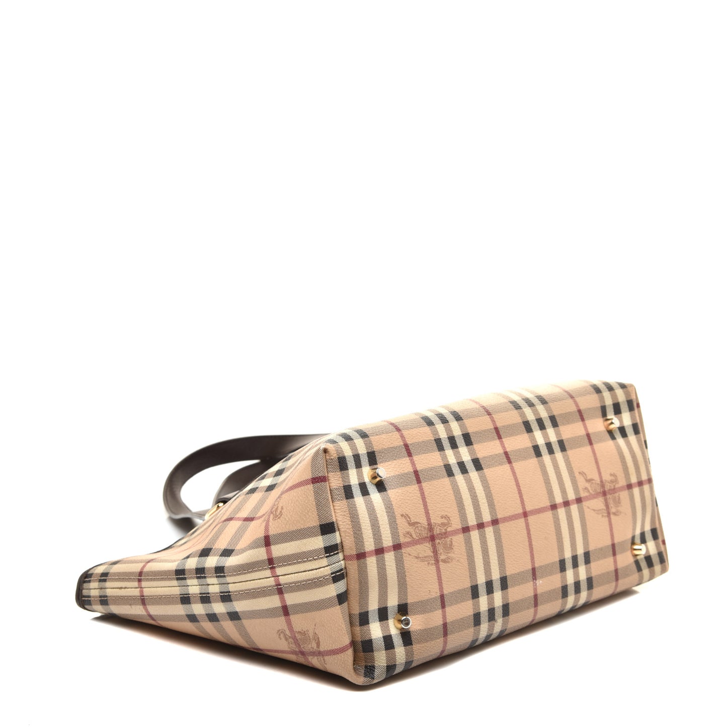 Haymarket Check Medium Regent Tote Chocolate