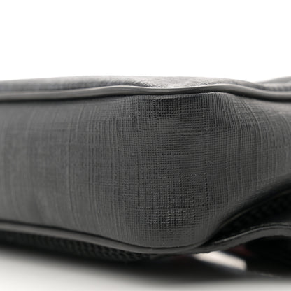 Gucci Soft GG Supreme Monogram Web Belt Bag Black Grey 10 of 13