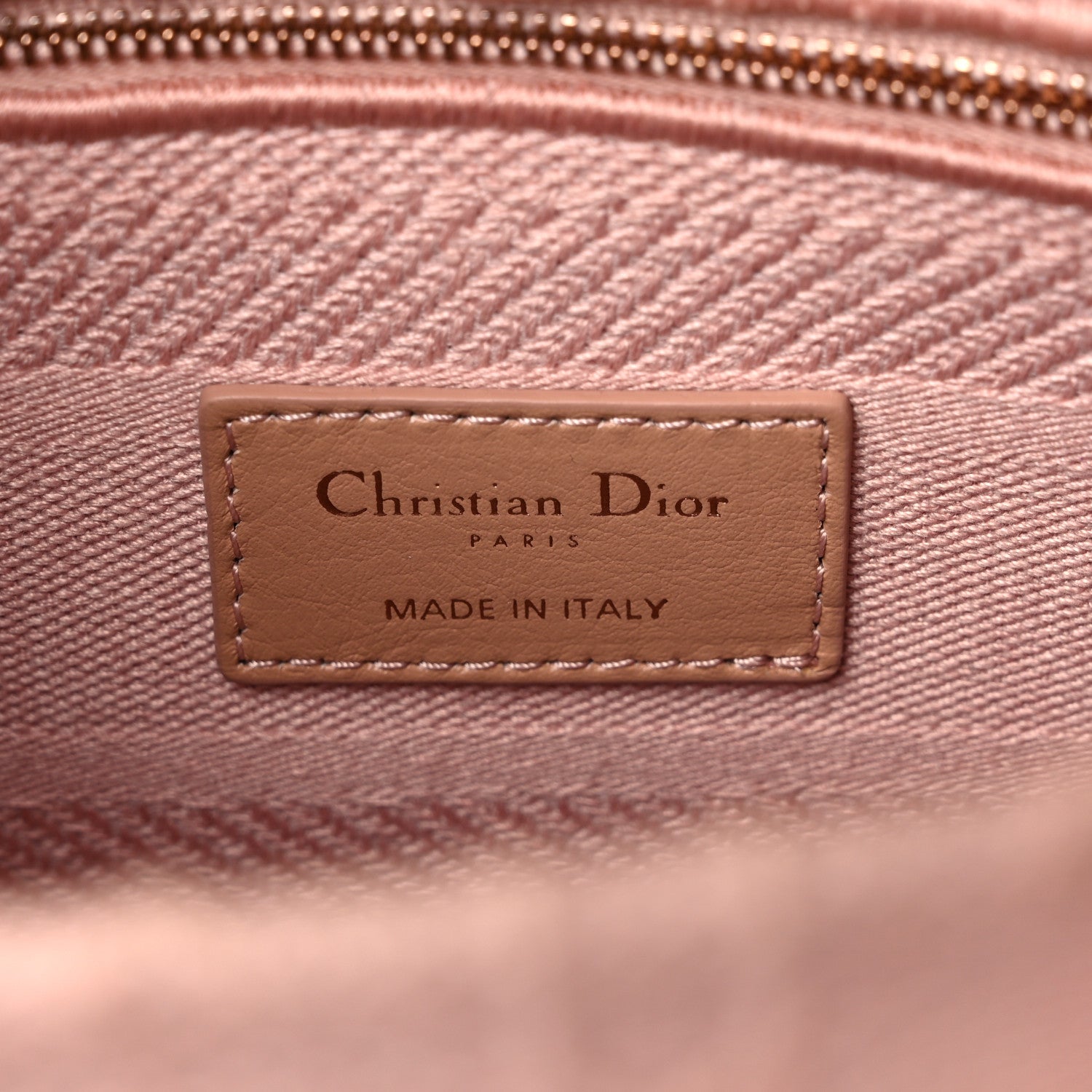Christian Dior Canvas Embroidered Cannage Medium Lady D-Lite Pink 6 of 14